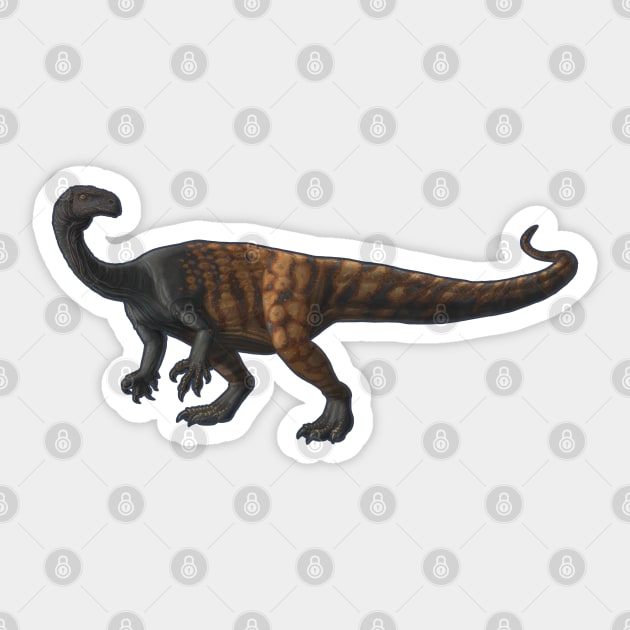 Plateosaurus engelhardti Sticker by CoffeeBlack